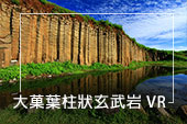 大菓葉柱狀玄武岩 VR